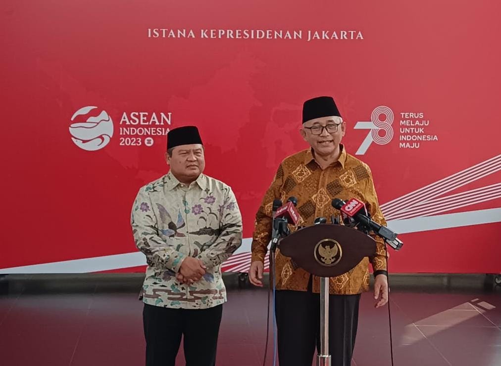 Konferensi Pers di Istana, LDII Dukung Pemilu 2024 dengan Netralitas dan Komitmen pada Persatuan Bangsa