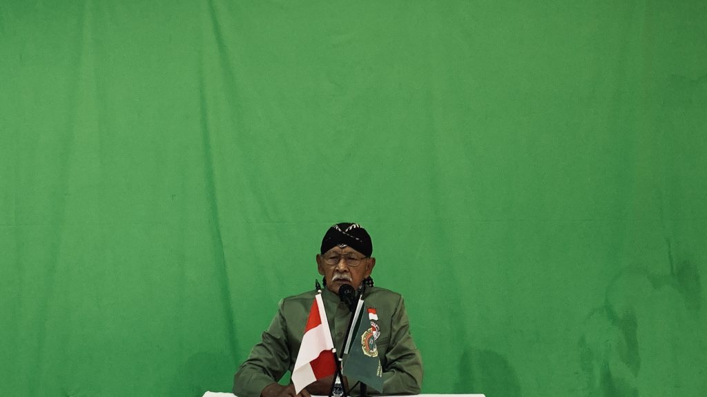 Kapten TNI (Purn) H. Sardjiman Membuka Acara Penandatangan PKS antara PERSINAS ASAD dan Ponpes, Yayasan Naungan LDII
