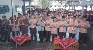 Berfoto Bersama Peserta usai Pembukaan Kemah Santri Sako SPN 2025