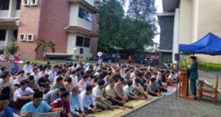 Sholat Idul Fitri 1447 H di Lapangan Universitas Sanata Darma Yogyakarta