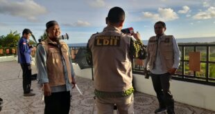 Tim Rukyatul Hilal DPW LDII DIY mengikuti pengamatan hilal syawal di POB Syech Bela Belu