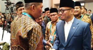 Wakil Menteri Haji dan Umroh Dahnil Anzar Simanjuntak pada saat Munas X LDII 2026