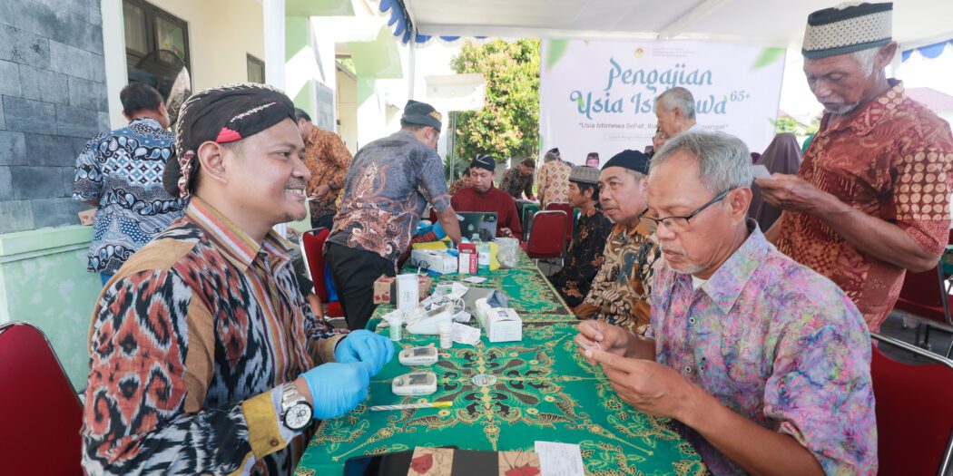 LDII DIY Gelar Pengajian Lansia serta Pemeriksaan Kesehatan