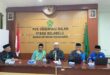 Syeh Nur Al Hasan didampingi Kakanwil, Ketua Badan Hisab Rukyat, dan Kepala BMKG DIY saat rukyatul hilal dzulhijjah 1447 H. Foto: Lines