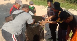 LDII Gunungkidul ambil bagian dalam bersih pantai sundak bersama Pemkab