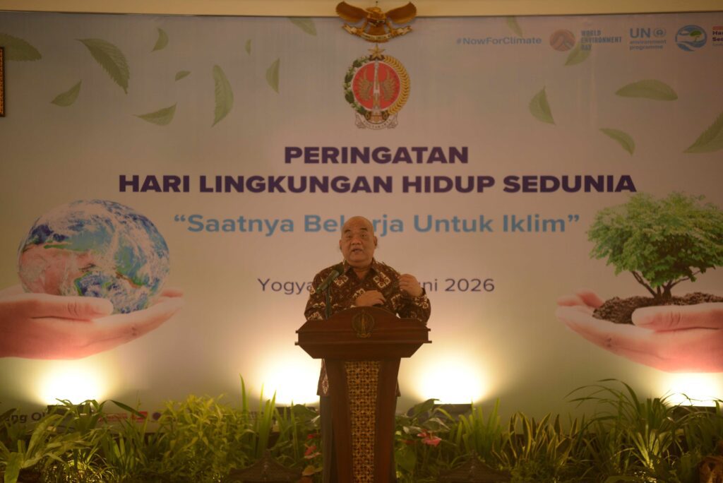 Wakil Gubernur DIY KGPAA Paku Alam X dalam Peringatan Hari Lingkungan Hidup Sedunia di DIY