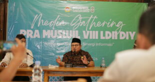 Sambutan Ketua Umum DPP LDII, KH Dody Taufiq Wijaya pada Media Gathering Pra Muswil VIII LDII DIY