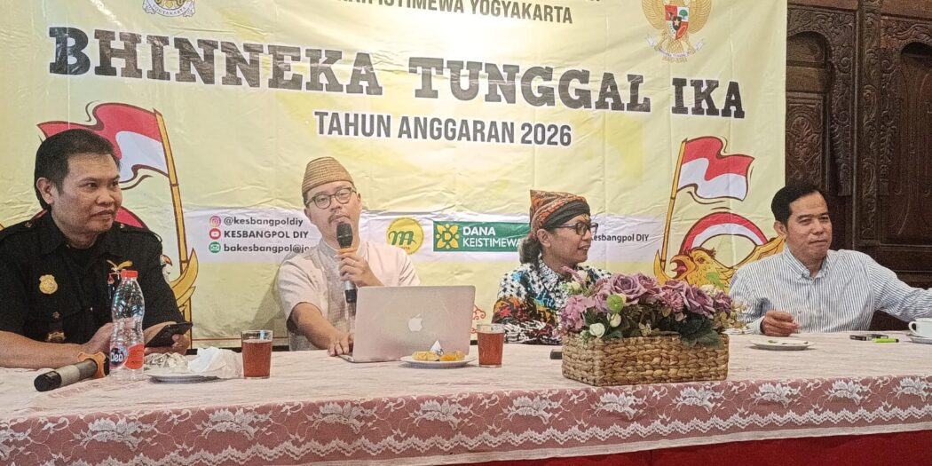 Sosialisasi Bhinneka Tunggal Ika oleh Bakesbangpol Daerah Istimewa Yogyakarta, Selasa (28/7/2026)