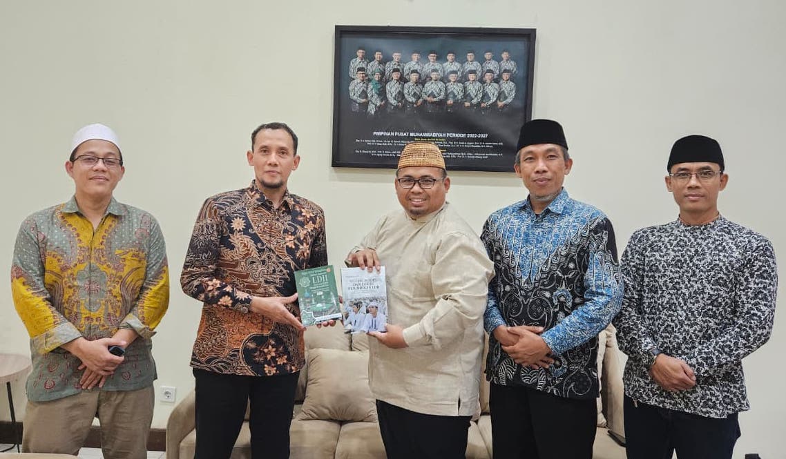 Silaturrahim LDII dengan Majelis Tarjih dan Tajdid PP Muhammadiyah di Yogyakarta. Foto: LINES