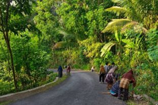Potret Hangat Gotong Royong Warga Padukuhan Kembang Jelang Muswil VIII LDII DIY