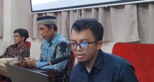 Wakil Sekretaris DPW LDII DIY Afrig Aminuddin saat memaparkan program kerja 2026-2031 pada musyawarah perdana