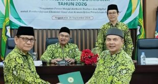 Prof. H. Muhammad kembali dipercaya memimpin Pengurus Wilayah Dewan Masjid Indonesia (PW DMI) Daerah Istimewa Yogyakarta (DIY) masa khidmat 2026–2031, Foto: DMI
