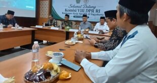 Singgih Januratmoko saat memimpin kunjungan kerja spesifik (Kunspik) Komisi VIII DPR RI di Kantor Wilayah Kementerian Agama DIY, Kamis (24/9/2026)