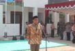 H. Ahmad Bahiej Kepala Kantor Wilayah Kementerian Agama DIY bertindak sebagai Pembina Upacara
