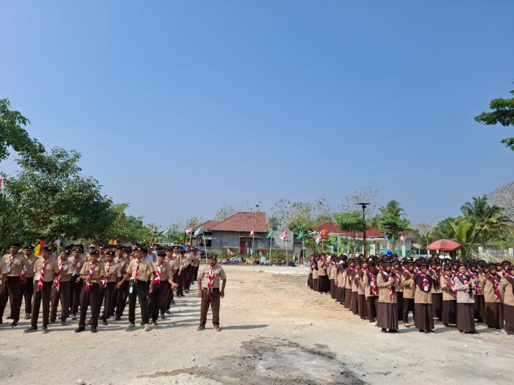 Peserta Kemah Santri yaitu sebanyak 183 Santri dari 9 Pesantren di wilayah DIY
