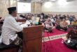 Sekretaris DPW LDII DIY, Gathot Wardoyo saat memberikan materi kepada PC LDII Depok secara luring dan daring. Foto: Lines